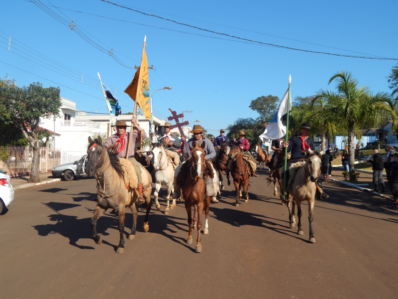 1ªTRILHA DA INTEGRAÇÃO JESUÍTICA-GUARANI E 8ª CAVALGADA NHEÇUANA 